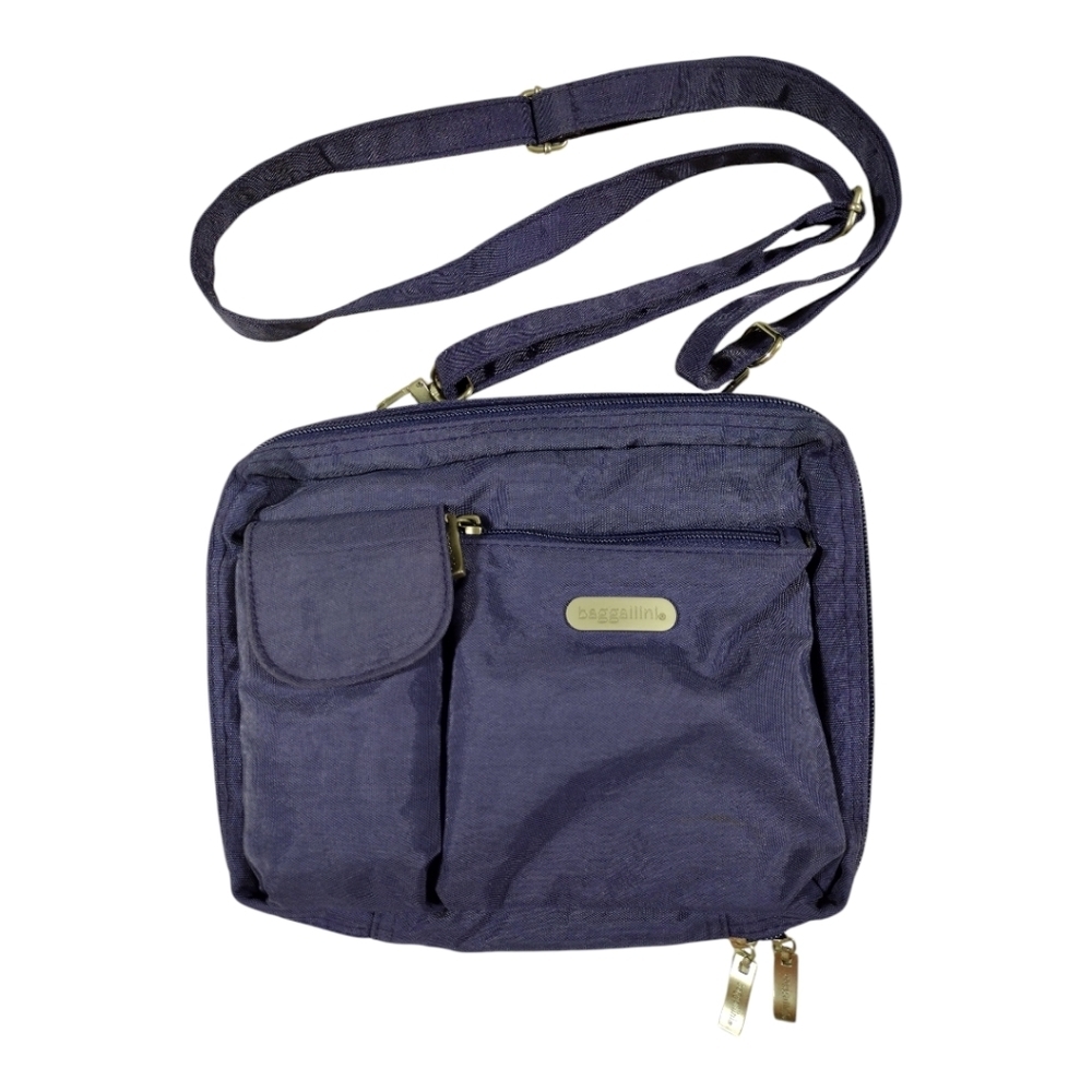 Baggallini‎ Everyplace Convertible Crossbody Waist Bag Navy Blue